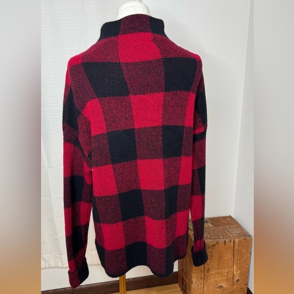 Tahari Wool Medium Blend Long-Sleeved Pullover Turtleneck Sweater - Picture 6 of 6